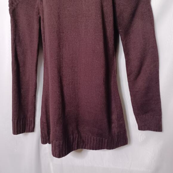 TOBI Give Love Cold Shoulder Sweater Mini Dress. Size L - Picture 7 of 11